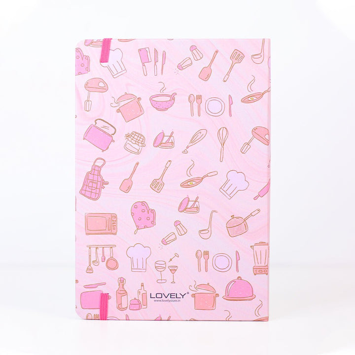 Lovely Store Recipe Journal - SCOOBOO - FOOD IS LOVE - Journals