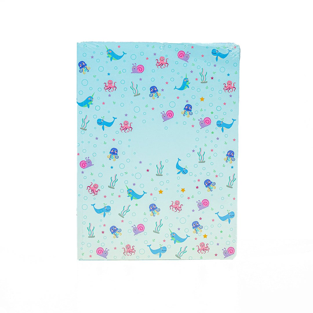Lovely Store Ruled Notebooks - SCOOBOO - OCEAN LIFE A4 - Ruled