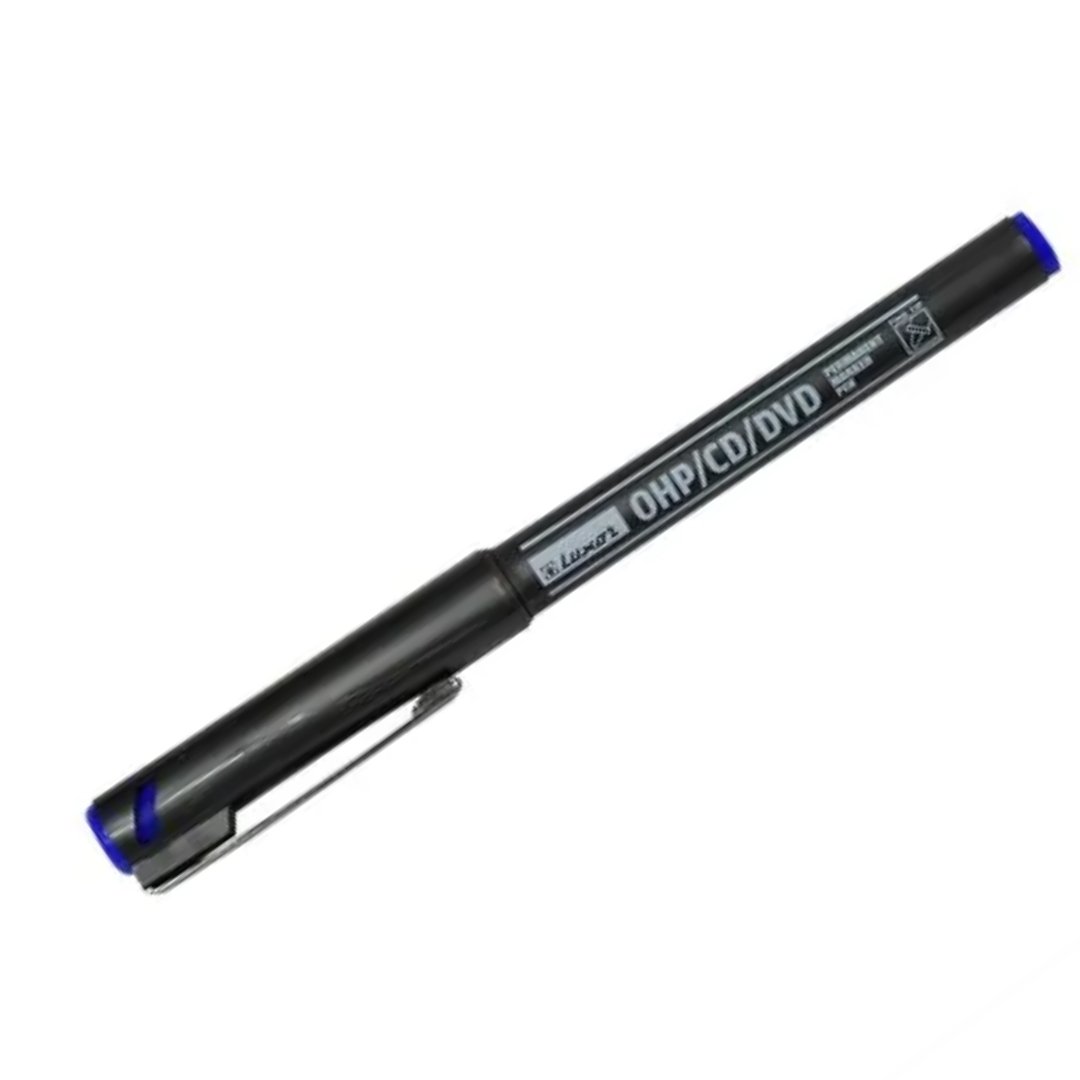 Luxor CD/DVD/OHP Marker Pack Of 10 - SCOOBOO - 9000028051 - Fineliner