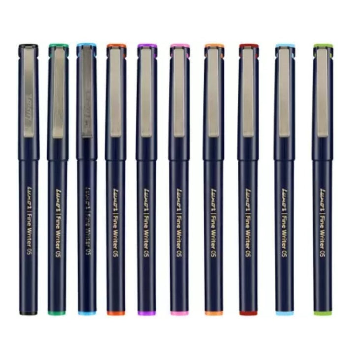 Luxor Finewriter 05mm Pack Of 10 Pens - SCOOBOO - 9000025515 - Fineliner