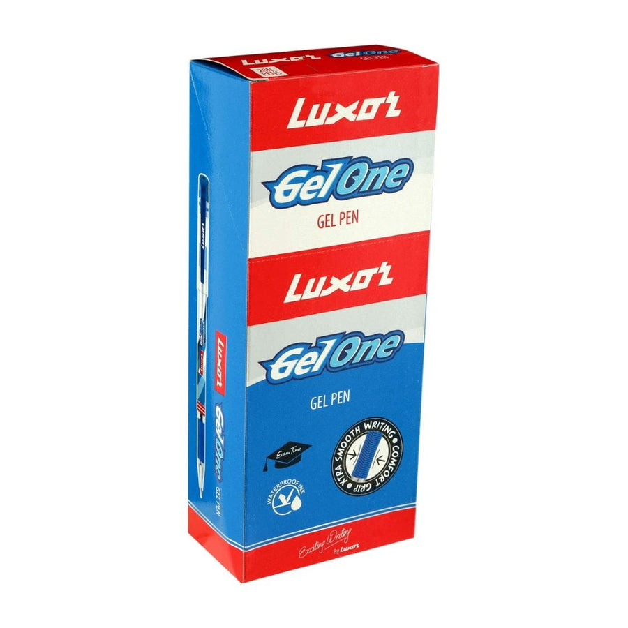 Luxor Gel One Pens 0.6mm - SCOOBOO - 9000028002 - Gel Pens