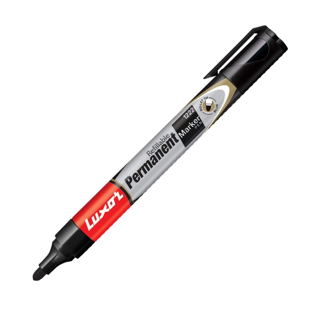 Luxor Permanent Marker Pen - SCOOBOO - 1222 - White-Board & Permanent Markers