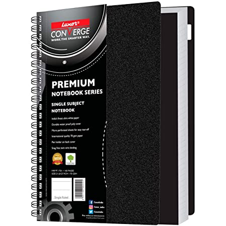 Luxor Premium Notebook Series Single Subject Notebook - SCOOBOO - 20405-N - Ruled