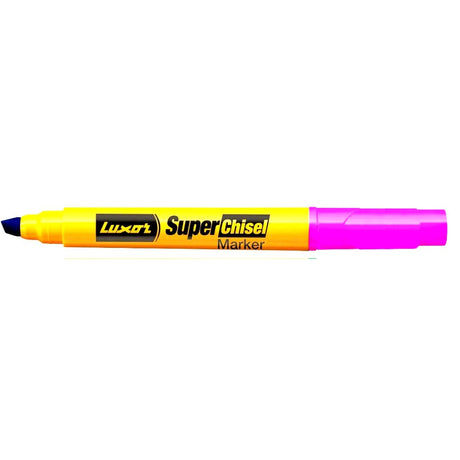 Luxor Super Chisel Marker Pack Of 10 - SCOOBOO - 997N - White-Board & Permanent Markers