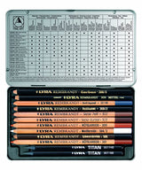 LYRA Rembrandt Art Specials Pencils, Set of 12, Assorted Colours - SCOOBOO - -