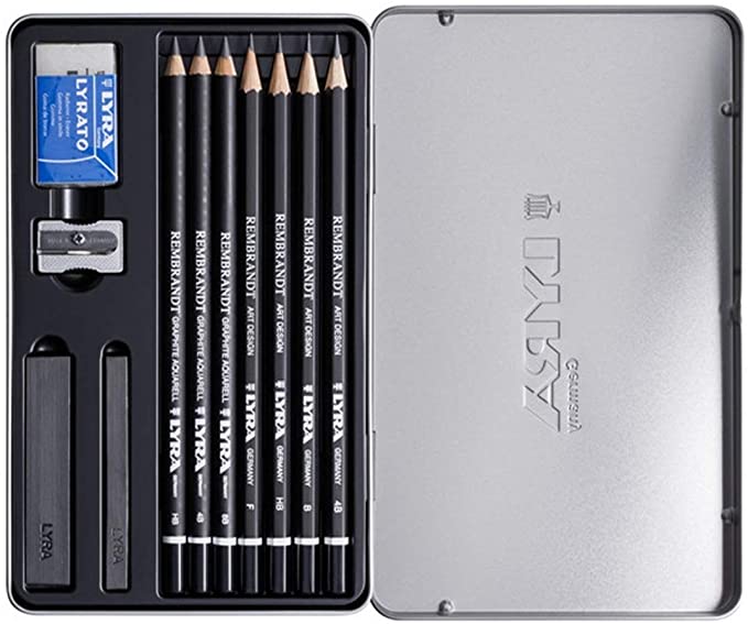 Lyra Rembrandt Graphite Set - SCOOBOO - L2051111 - Sketch pencils