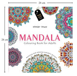 Mandala: Colouring Books for Adults with Tear Out Sheets - SCOOBOO - -