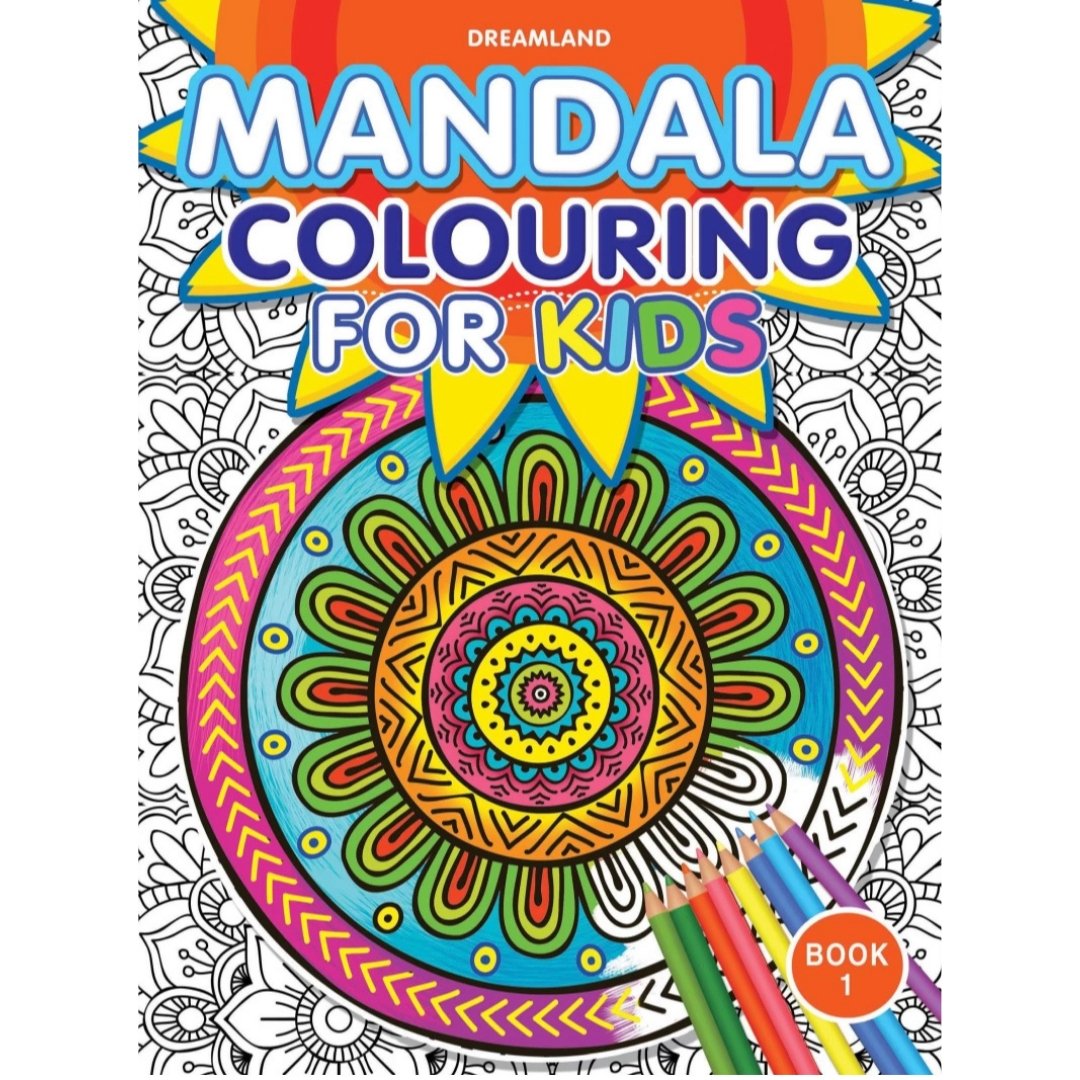 Mandala Colouring for Kids - SCOOBOO - Colouring book for kids