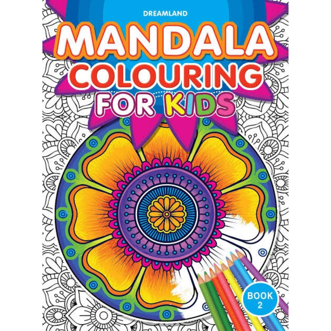 Mandala Colouring for Kids - SCOOBOO - Colouring book for kids