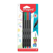 Maped Color Peps Fineliner Pack Of 4 - SCOOBOO - 749144 - Fineliner