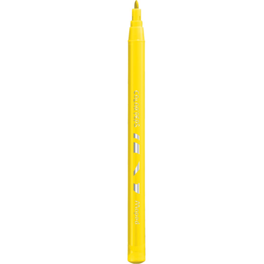 Maped Color'Peps Ocean Felt Tip Fineliner Pen (Pack of 12) - SCOOBOO - 845720 - Fineliner