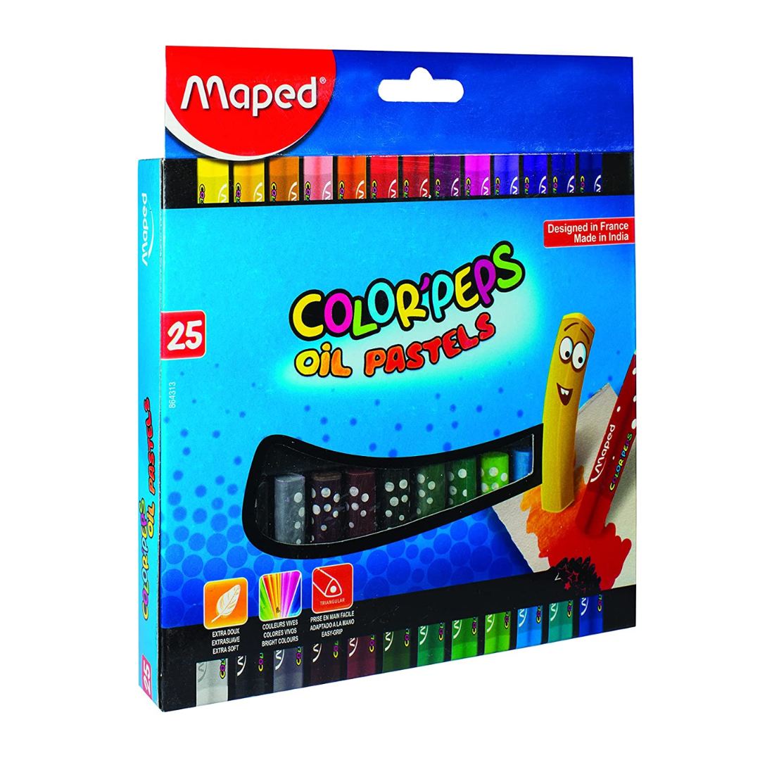 Maped Colorpeps Oil Pastels Pack Of 30 - SCOOBOO - Oil Pastels