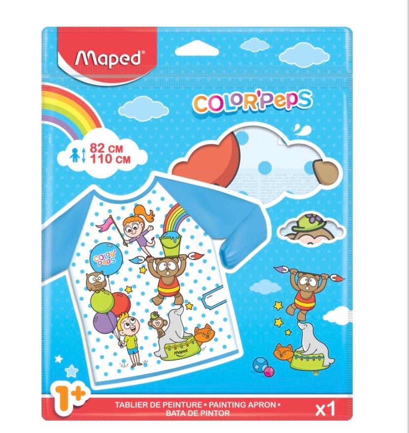 Maped Colour'Peps Painting Apron (Age 4+) - SCOOBOO - DIY Box & Kids Art Kit