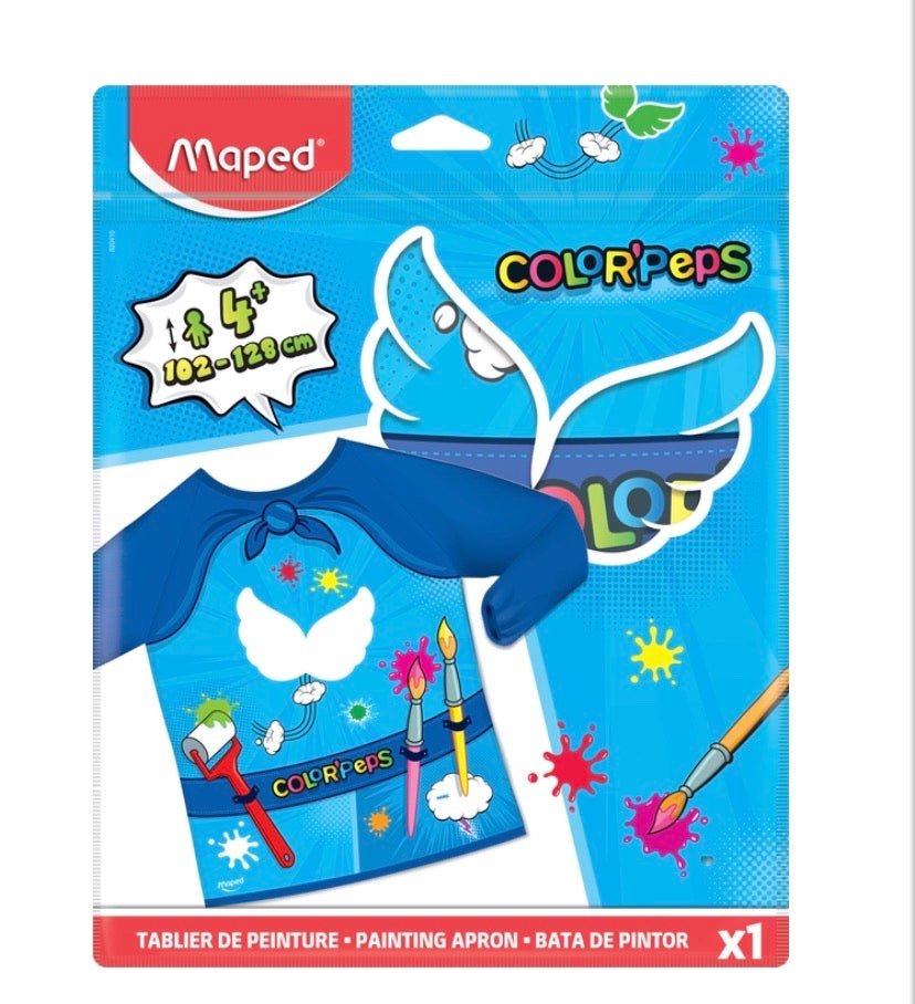 Maped Colour'Peps Painting Apron (Age 4+) - SCOOBOO - DIY Box & Kids Art Kit