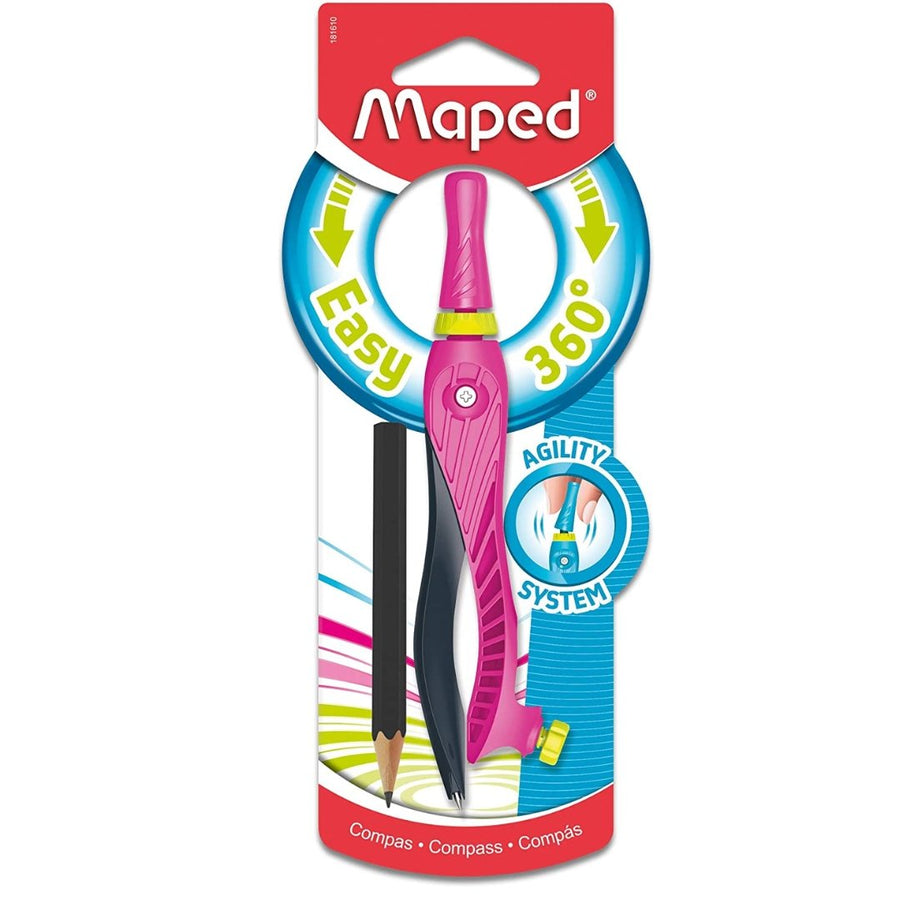 Maped Easy 360° Compass - SCOOBOO - 181610 - Rulers & Measuring Tools