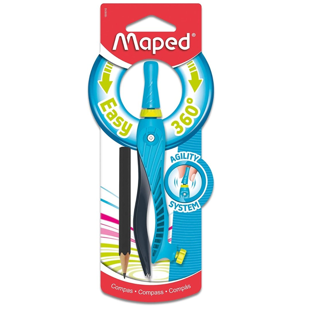 Maped Easy 360° Compass - SCOOBOO - 181610 - Rulers & Measuring Tools