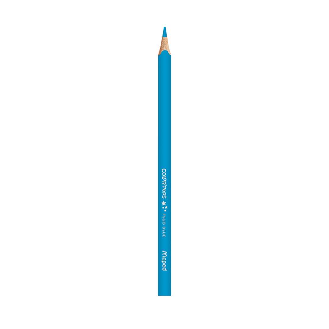 Maped Fluos Color Pencils Pack Of 6 - SCOOBOO - 832003 - Coloured Pencils