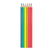 Maped Fluos Color Pencils Pack Of 6 - SCOOBOO - 832003 - Coloured Pencils