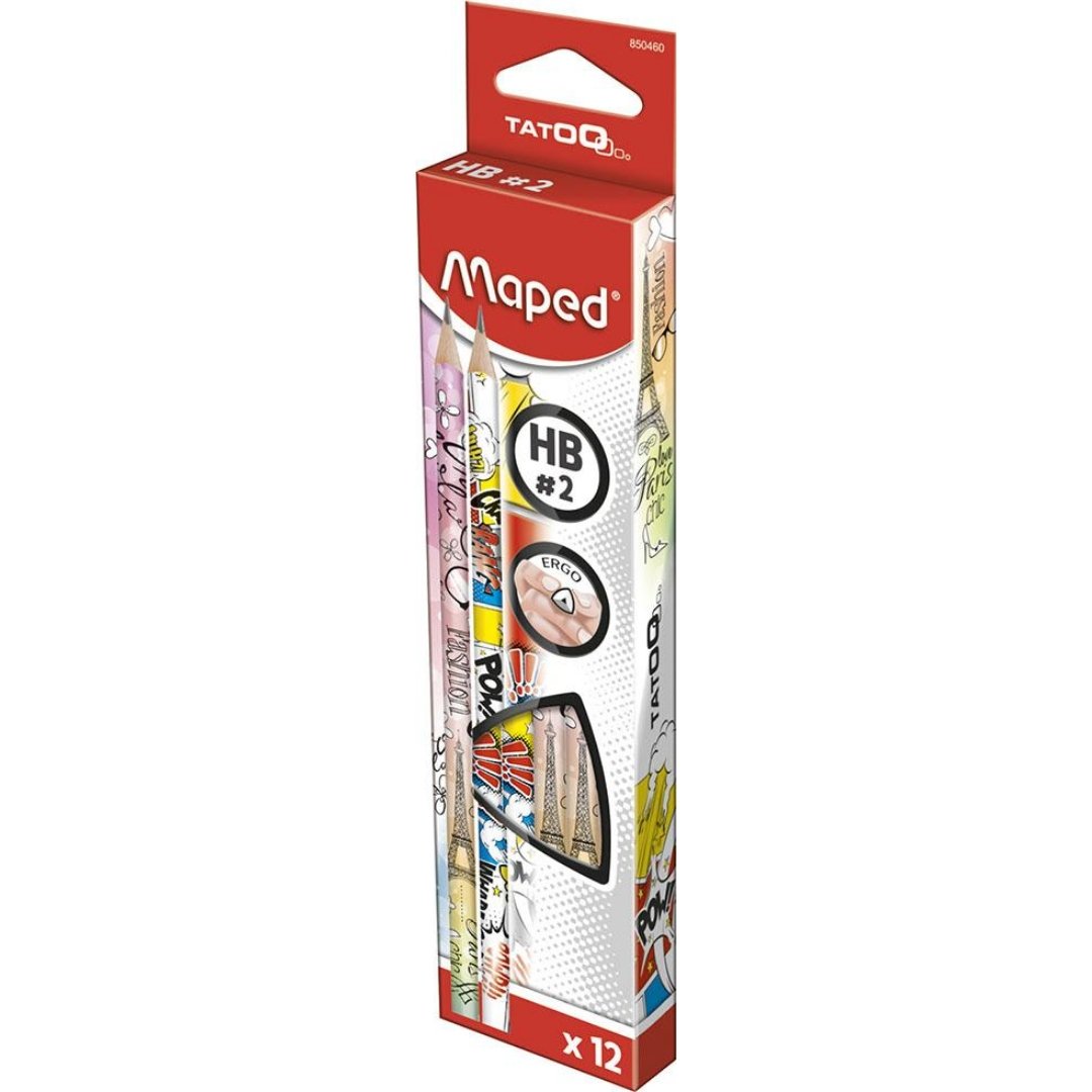 MAPED graphite pencil TEENS HB - SCOOBOO - 850460 - Pencils