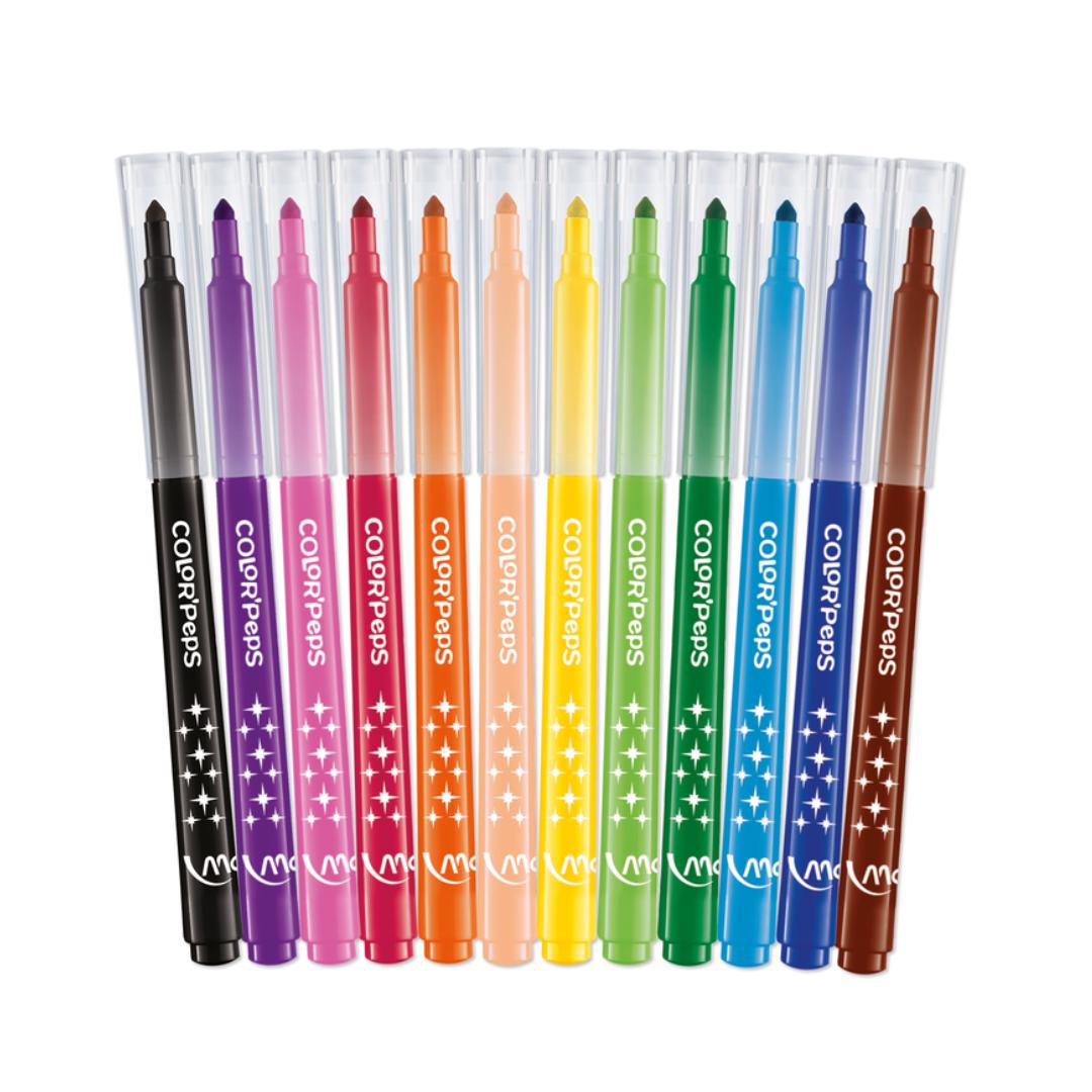 Maped Long Life Felt Pens - SCOOBOO - 845020 - Fineliner