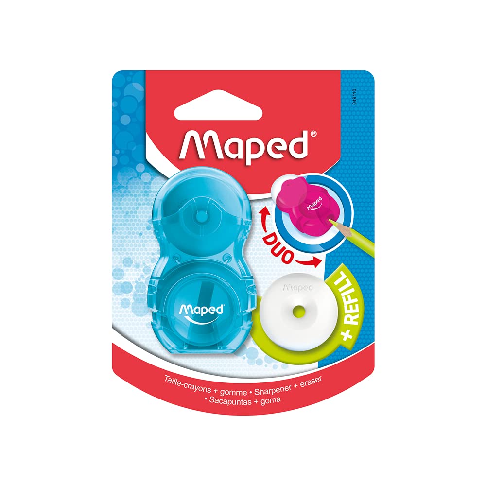 Maped Loopy - 1 Hole Basic Blister Sharpener - SCOOBOO - 049110 - Sharpeners