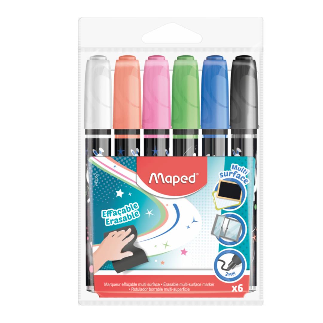 Maped Paint Erasable Marker - SCOOBOO - 743557 - White-Board & Permanent Markers