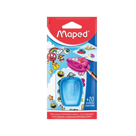 Maped Stick Art Single Hole Pencil Sharpener - SCOOBOO - 071410 - Sharpeners