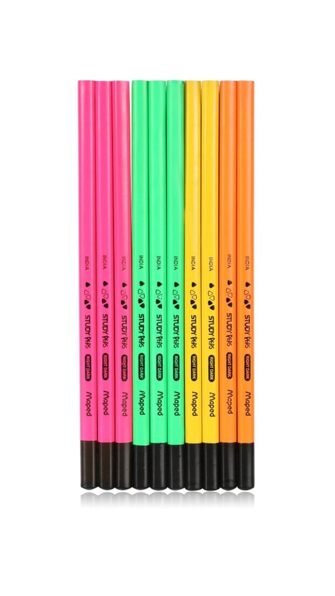 Maped Study Peps Neon Pencils - SCOOBOO - 850081 - Pencils