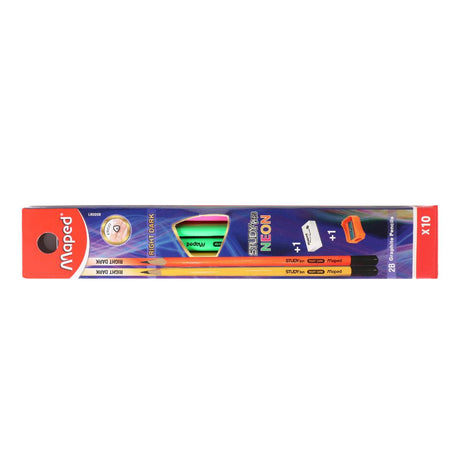 Maped Study Peps Neon Pencils - SCOOBOO - 850081 - Pencils