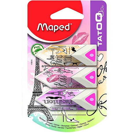 Maped Tatoo Teen Trio Eraser - SCOOBOO - 119510 - Eraser & Correction