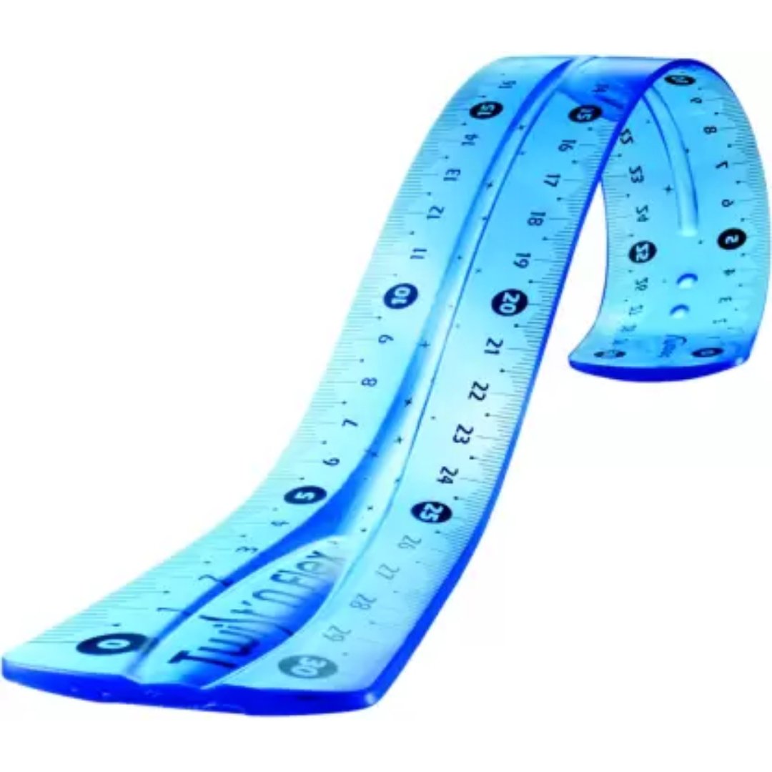 Flatten Ruler Maped Twist and Flex Flat Ruler (30 cm) - SCOOBOO - Maped