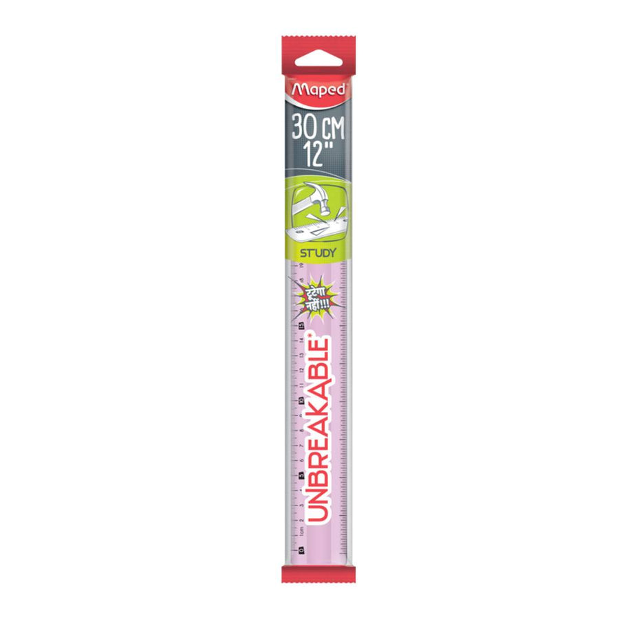 Maped Unbreakable Ruler - SCOOBOO - 245621 - Rulers & Measuring Tools