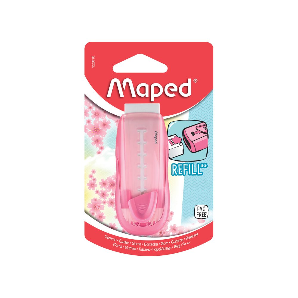 Maped Universal Gom Stick Eraser with Refillable Holder - SCOOBOO - 122010 - Eraser & Correction