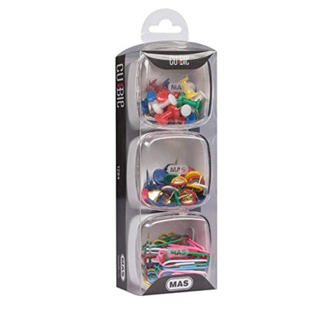 MAS Cubbie Box - SCOOBOO - Paperclips, Fasteners & Rubber bands