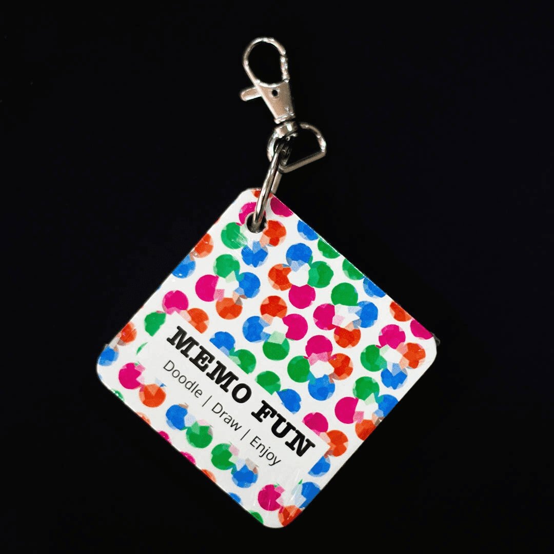 Memo Fun Key Chain Notebook - SCOOBOO - Plain