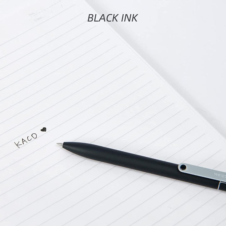 Midot Gel Pen Black Ink 0.5mm - SCOOBOO - Kaco-Midot-Black - Gel Pens