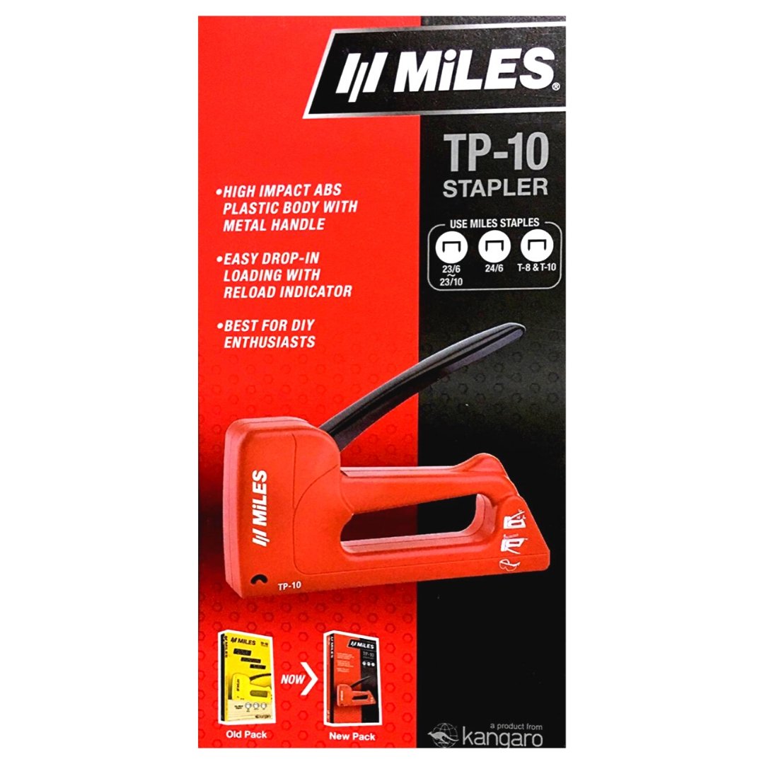 Miles Gun stacker Stapler - SCOOBOO - TP-10 - Stapler & Punches