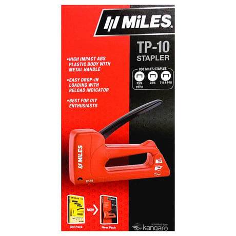 Miles Gun stacker Stapler - SCOOBOO - TP-10 - Stapler & Punches