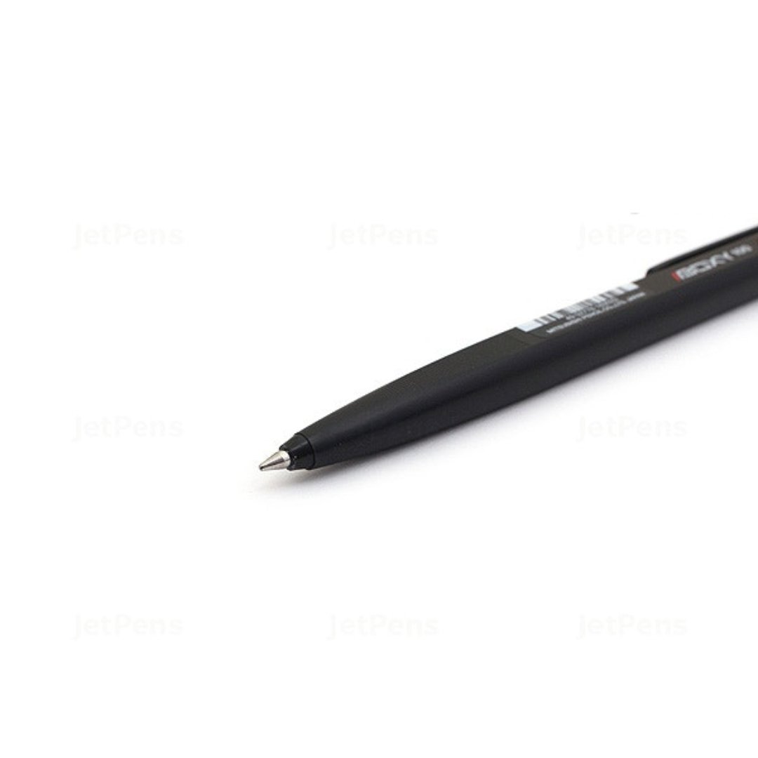 Mitsubishi Boxy Ballpoint Pen- Black 0.7mm