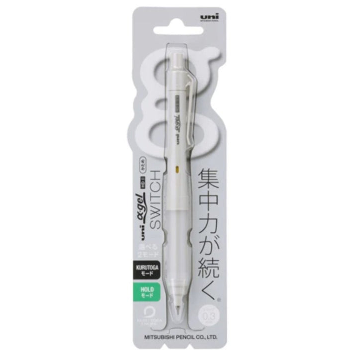 Mitsubishi Pencil Sharp Uni Alpha Gel Switch 0.3 - SCOOBOO - M3-1009GG1P.23 - Pencils
