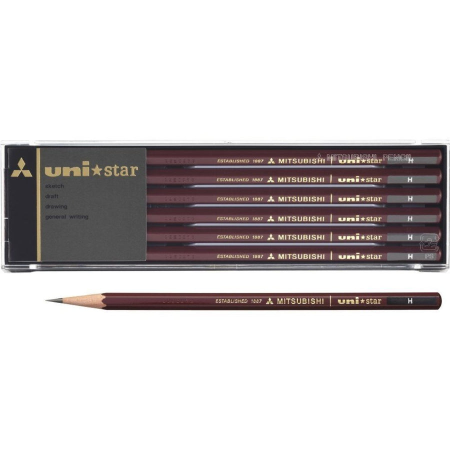 Mitsubishi / Uni Pencil Uni Star Hexagonal Pencil - SCOOBOO - US-H - Pencils