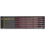 Mitsubishi / Uni Pencil Uni Star Hexagonal Pencil - SCOOBOO - US-4B - Pencils