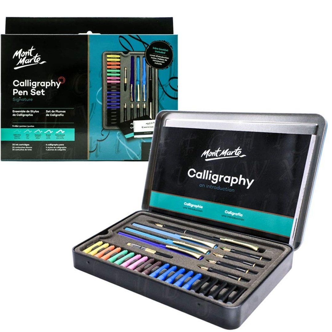 Mont Marte Calligraphy Pen Set - SCOOBOO - 81616 - calligraphy pens