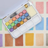 Mont Marte Metallic Watercolour Set (Pack Of 21) - SCOOBOO - PMHS0085 - Water Colors