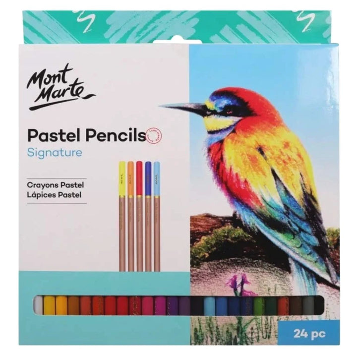 Mont Marte Pastel Pencils - SCOOBOO - MPN0099 - Coloured Pencils