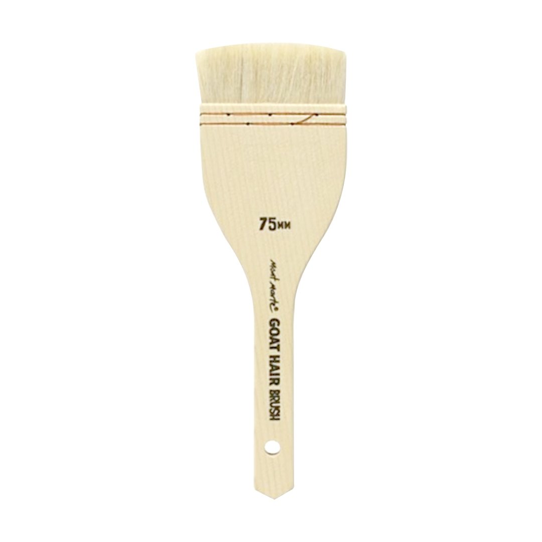 Mont Marte Pine Wood Brush - SCOOBOO - MSBS0003 - Paint Brushes & Palette Knives