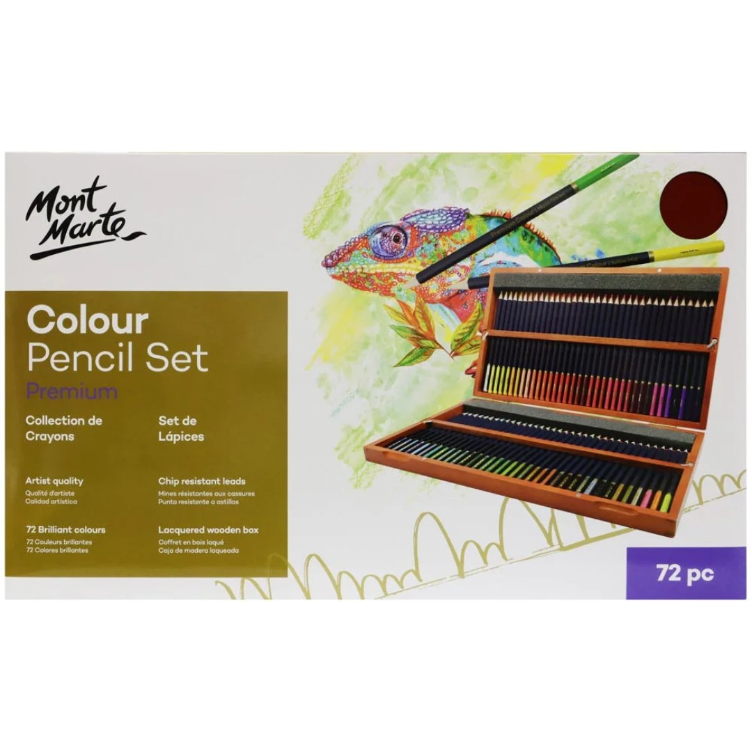 Mont Marte Premium Colour Pencils - SCOOBOO - MPN0119 - Coloured Pencils