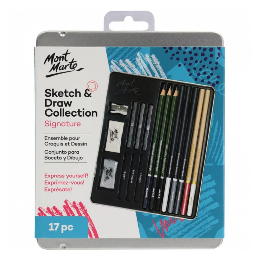 Mont Marte Sketch & Draw Collection - SCOOBOO - 20945 - Sketch pencils