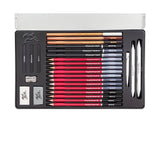 Mont Marte Sketching Tin Set - SCOOBOO - 81520 - Sketch pencils