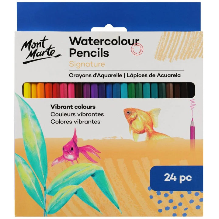 Mont Marte Watercolour Pencils - SCOOBOO - MPN0032 - Watercolor pencils